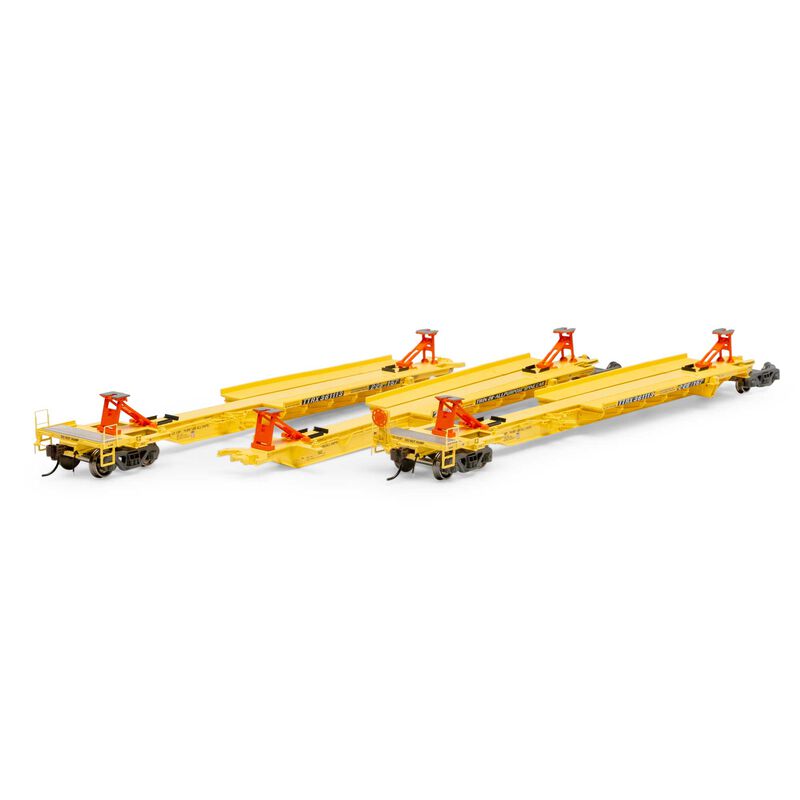 HO RTR 57' Trinity Spine Car, TTRX/Faded #361113(3)
