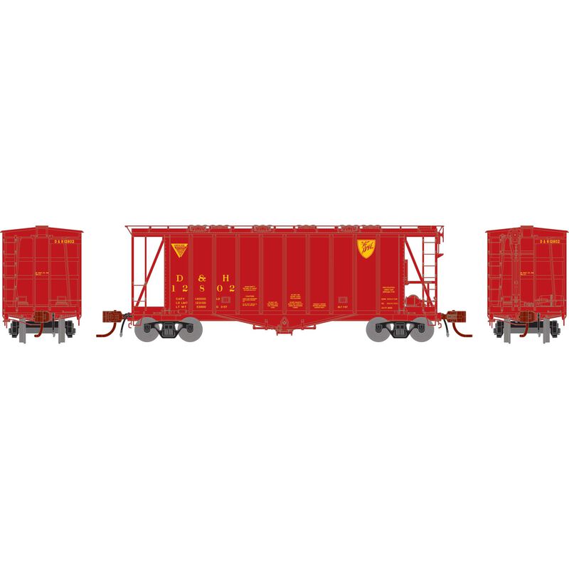 N GATC 2600 Airslide Hopper, D&H #12802