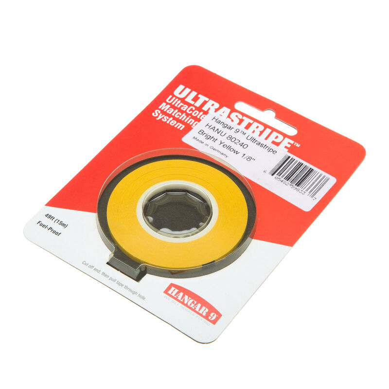 UltraStripe, Bright Yellow 1/8"