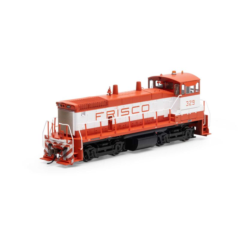 HO SW1500 Locomotive with DCC & Sound, Frisco #329