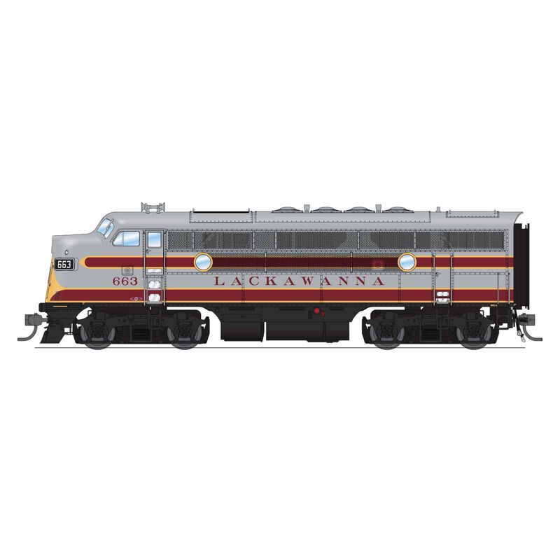 HO EMD F3A As Appears Today No-Sound / DCC-Ready , DLW 663