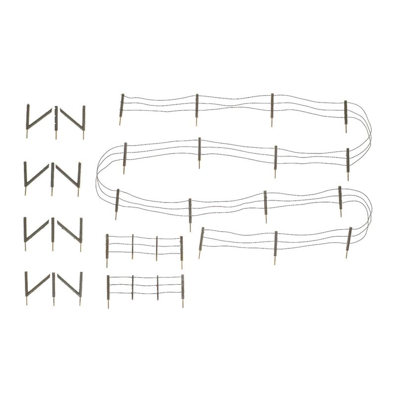 O Barbed Wire Fence