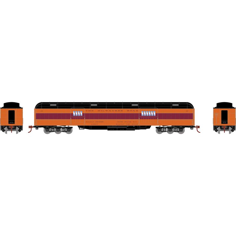 HO Heavyweight Baggage, MILW #1037