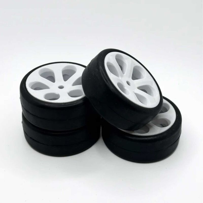 Green 28 Pre-Mounted Tire (4)