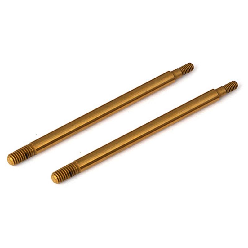 RC8T3 TiN Shock Shafts, 3.5x33.5 mm