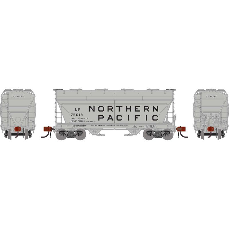 N ACF 2970 Covered Hopper, NP #75012