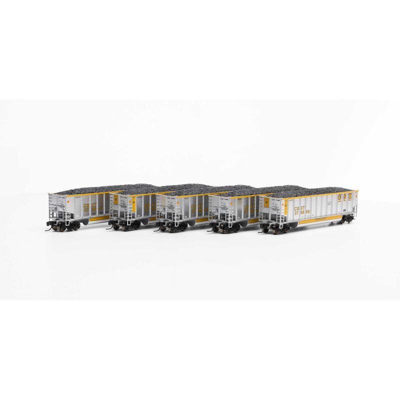 N Bethgon Coalporter with Load, CSX #2 (5)