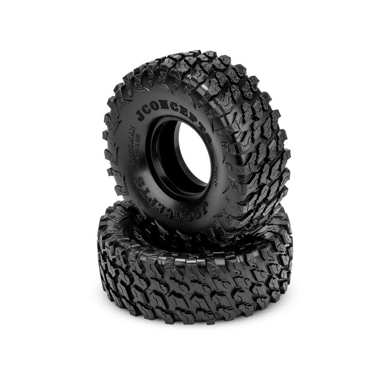 1/10 Bossman 1.9" Tires and Inserts, Green Compound (2)