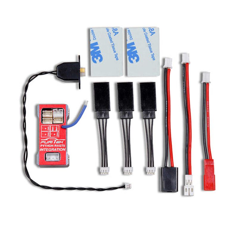 Python RXGT5 Brushless 40-Amp ESC with Fkysky FS-GT5 Integration