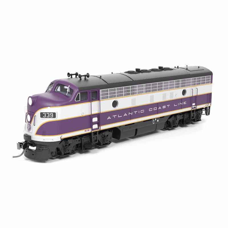 HO EMD F3 A/B Purple & Silver A-unit Paragon4 Sound/DC/DCC, Unpowered B , ACL 339/339B