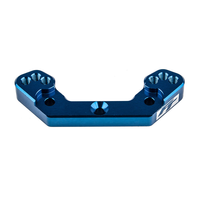 RC10B6.2 FT REAR BALLSTUD MOUNT +2mm, BLUE