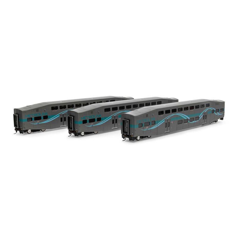 HO Bombardier Coach, SCAX #110 / #122 / #161 (3)
