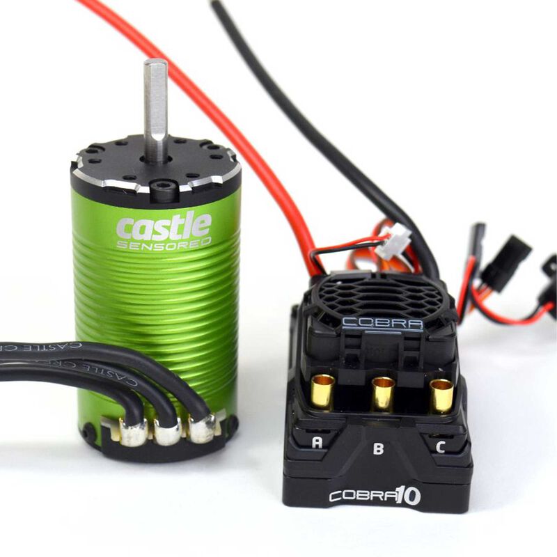Cobra 10 Electronic Speed Control & 1412-2100KV Sensored Motor Combo