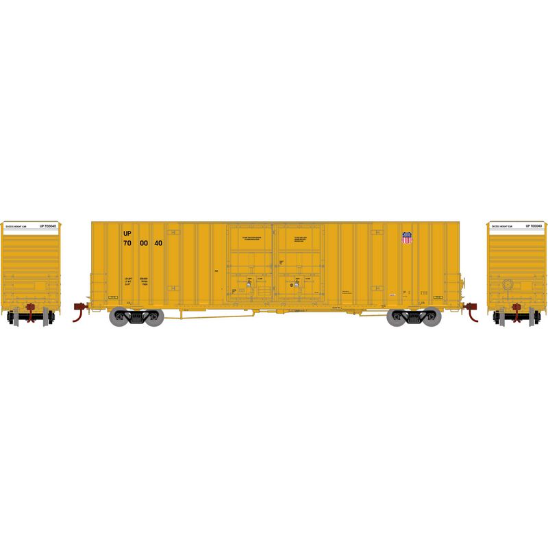 HO 60' Gunderson Box, UP #700040