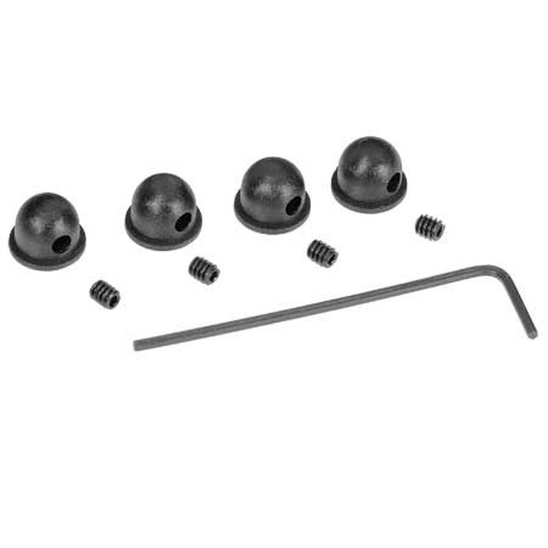 Micro Wheel Collars 4 pieces: 1.5mm