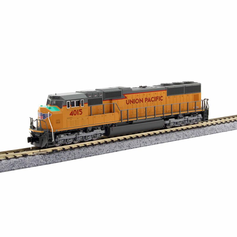 N SD70M Locomotive, Flat Radiator UP #4015 Excursion with Sound
