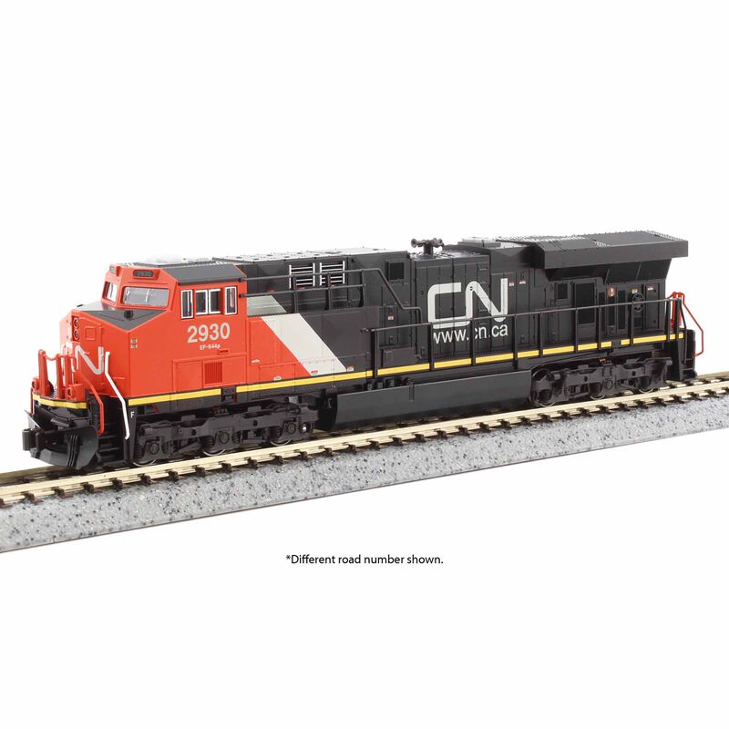 N GE ES44AC Locomotive, Canadian National #2930 with Digitrax DCC
