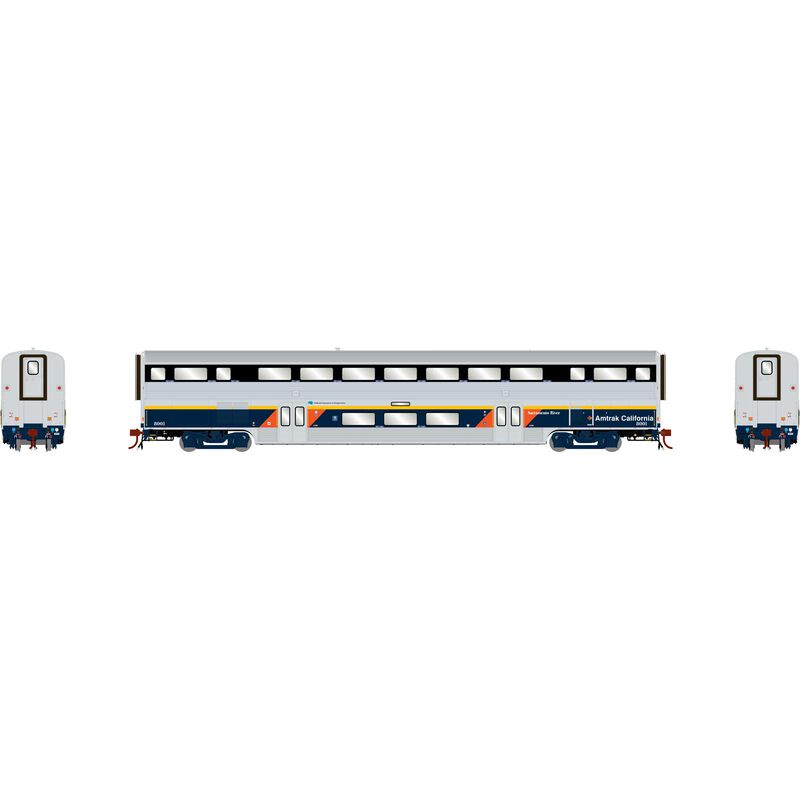 HO M-K California Coach with Lights & Sound, CDTX #8001
