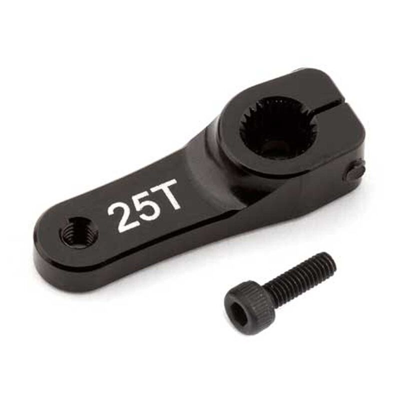 Factory Team Aluminum Clamping Servo Horn 25T, 18.5mm: RC10B74, RC8B/T