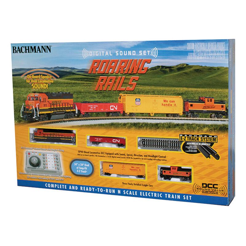 N Roaring Rails Train Set with DCC