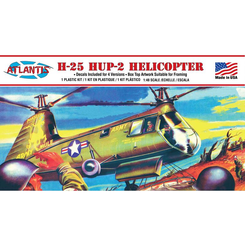 H-25 Hup-2 Army Mule Helicopter, 1/48