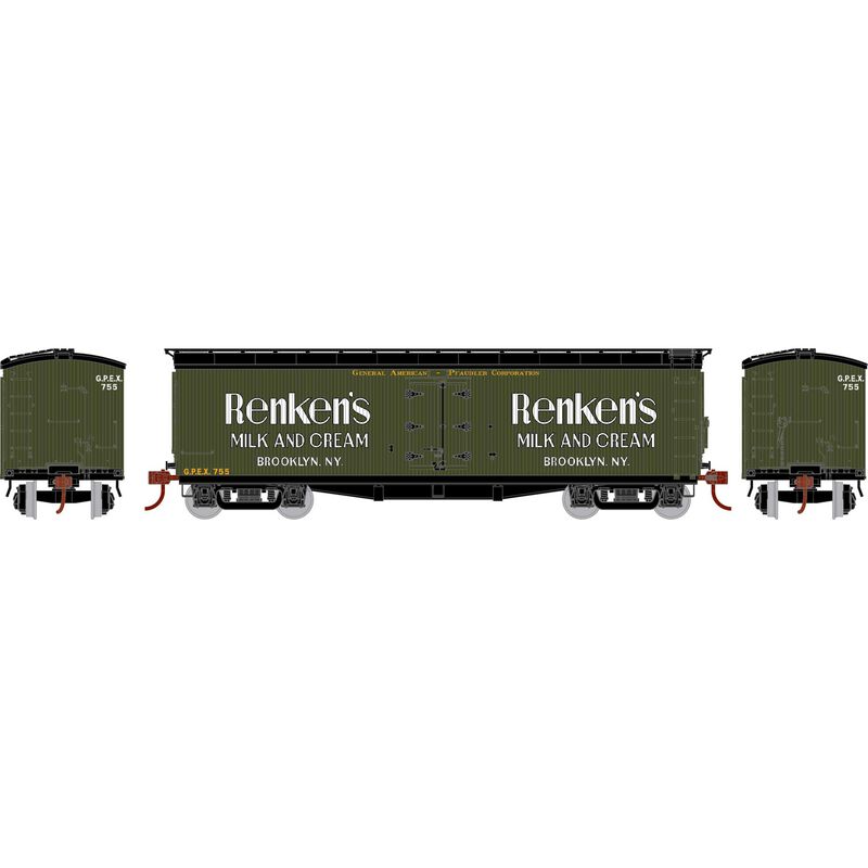 N ATH 40' Pfaudler Wood Milk Car, GPEX #755