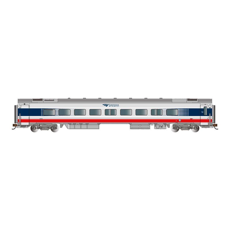 N Siemens Venture Passenger Coach Car w/ Lighted Interior - Amtrak Midwest™ #4016