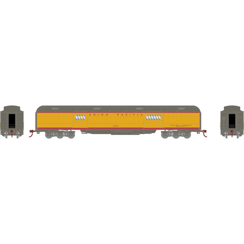 HO Heavyweight Baggage, UP #1388