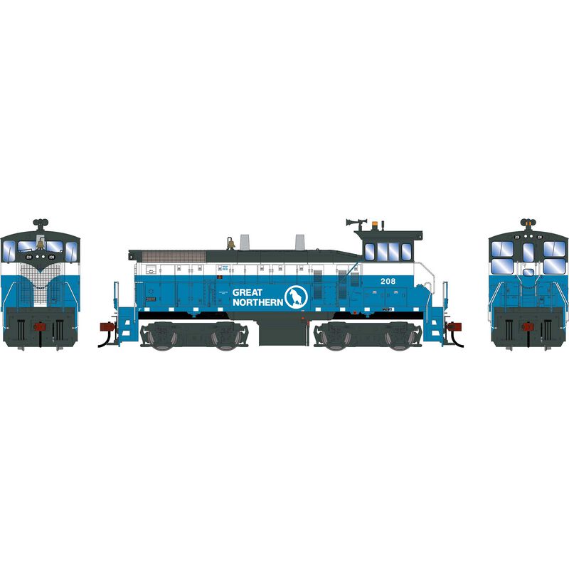 HO ATH SW1500 Locomotive w/DCC & Sound, GN #208