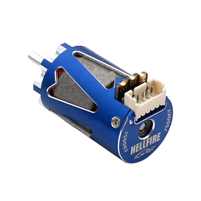 Hellfire 1410 7500Kv Sensored Brushless Motor, Blue