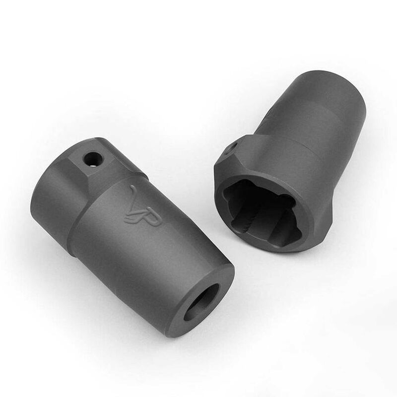 Axial SCX10 Lockouts Grey Anodized