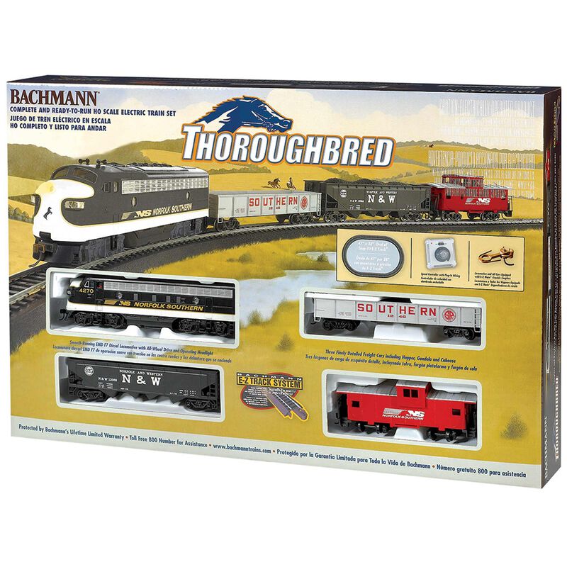 HO Thoroughbred Train Set