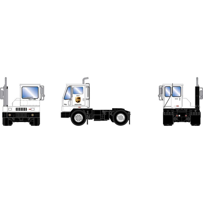 HO Modern Yard Tractor, UPS #54222