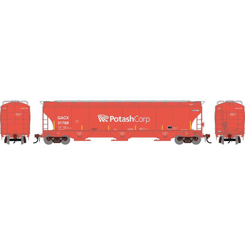 HO GEN Trinity 5161 Covered Hopper, GACX 'Potash Corp' #31789