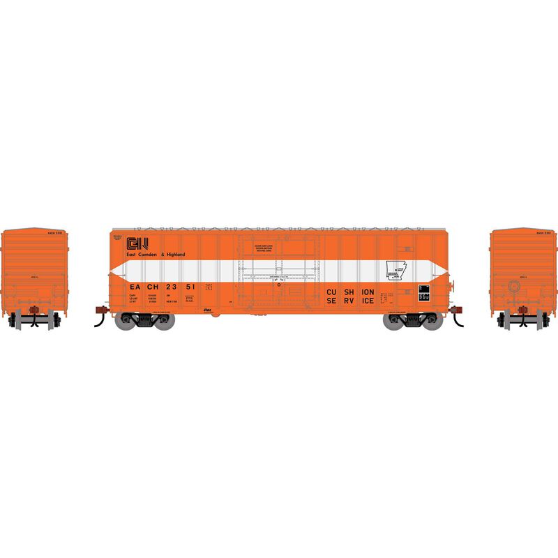 HO ATH 50' FMC 5327 12' Plug Door Box Car, EACH #2351