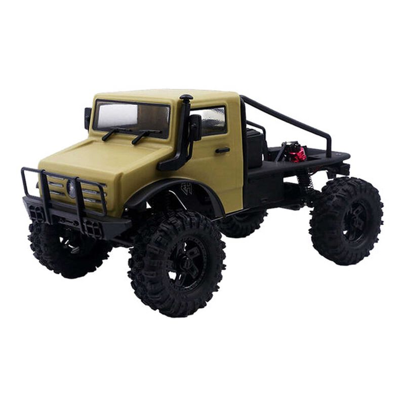 1/18 T-Hunter CR-18P 2024 4x4 Rock Crawler RTR, Matte Sand