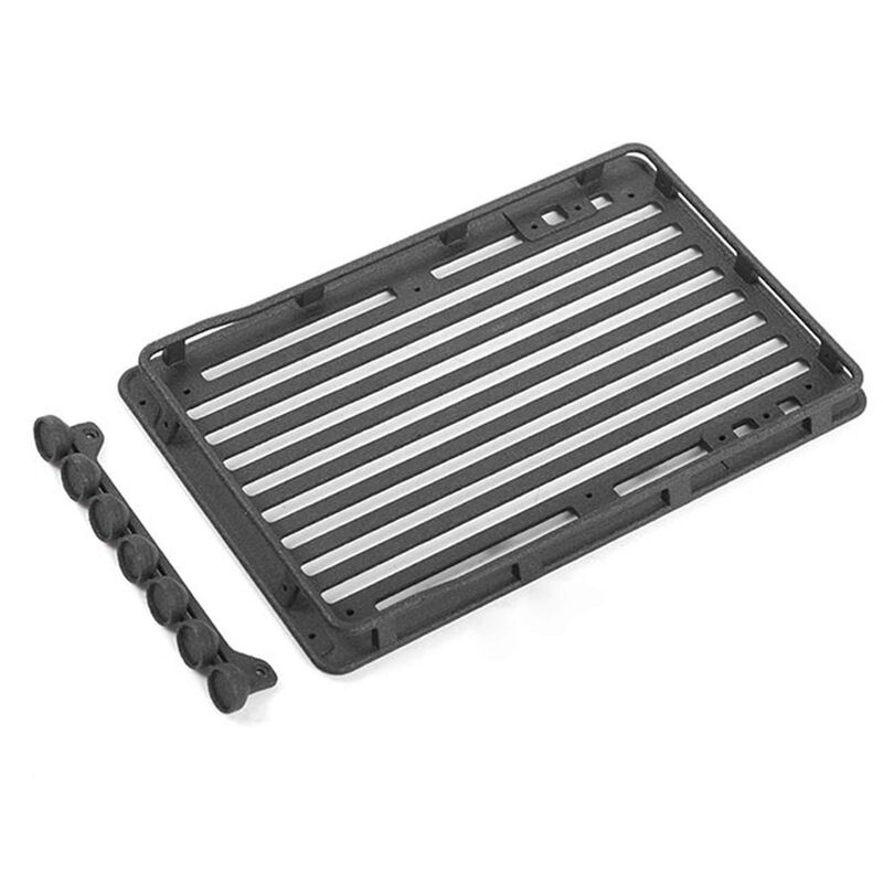 Roof Rack with Light Set: SCX24 JLU