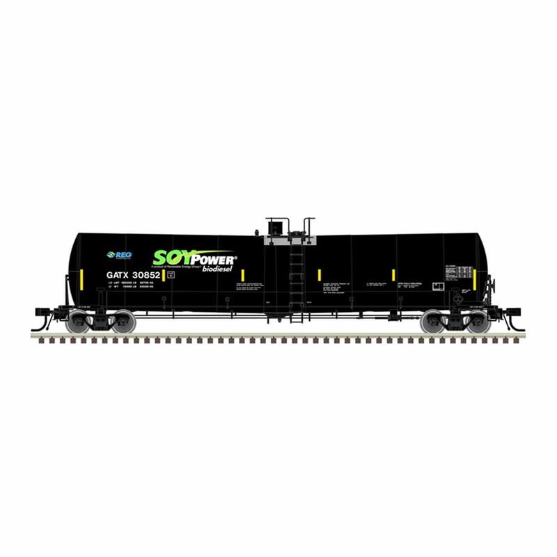N Trinity 25,500 Gallon Tank, GATX (Bio Fuels), 30839, 30844, 30852 (3)
