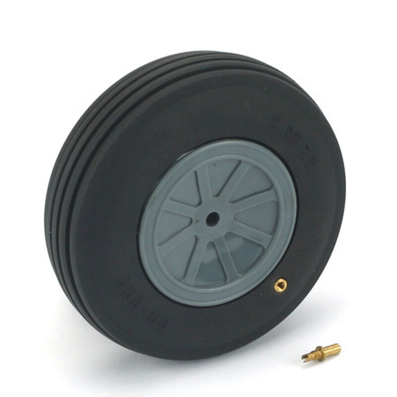 Treaded Wheel, 3-3/4", Large Scale (1)