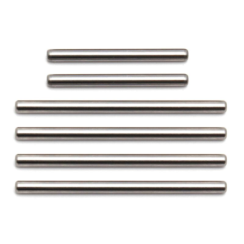 Inner Hinge Pin Set, 1/8 Team Associated RC8B4.1