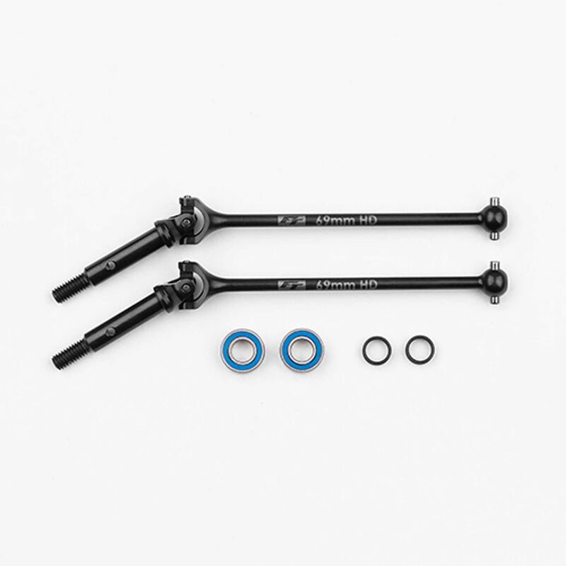RC10B7 FT Universal Driveshaft Set, 69mm