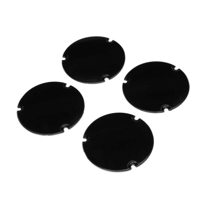 Wheel Cover Set, Black: 22S Sprint