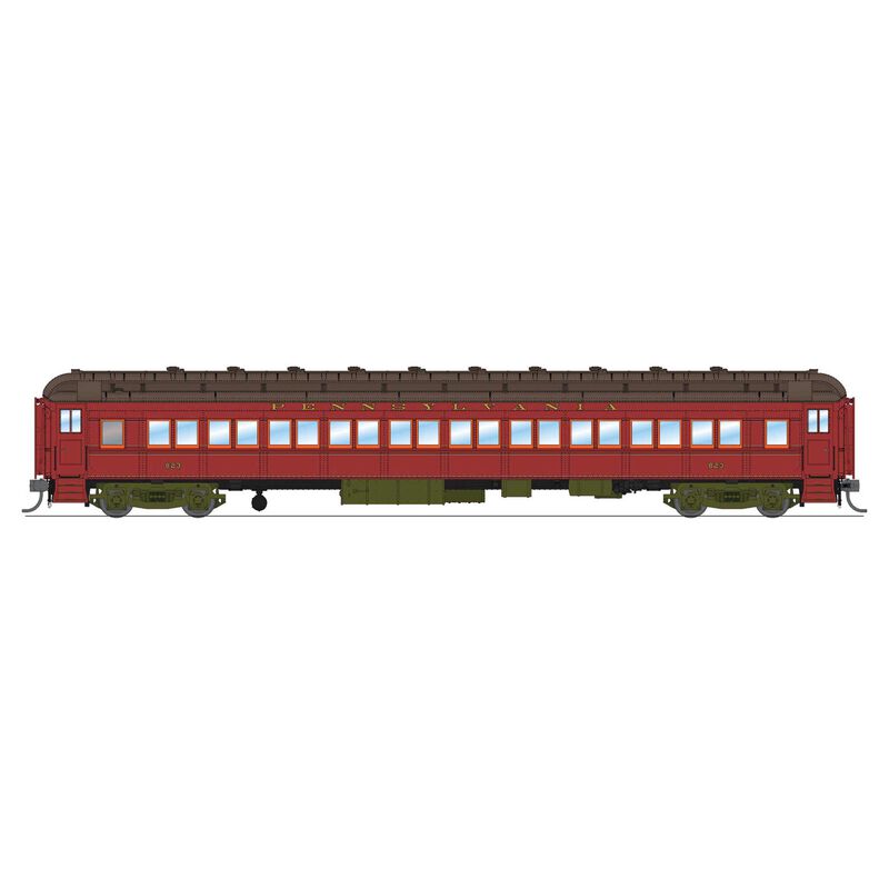 HO PRR Heavyweight 5-Car Passenger Set Late 1940's Era