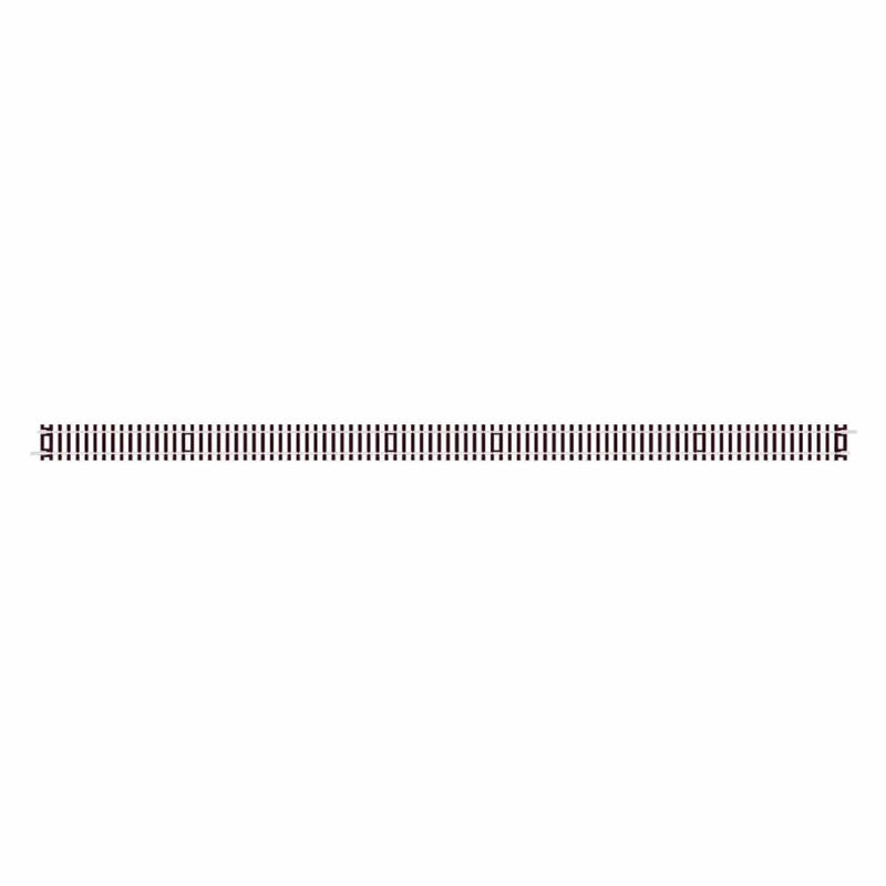 Long Straight 670mm Insulfrog Code 80 Nickle Rail