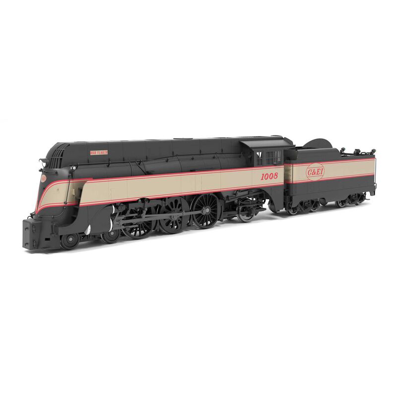 HO C&NW 4-6-2, C&EI #1008, "Dixie Flagler" Passenger Scheme, Paragon4 Sound/DC/DCC, (Fantasy Paint Scheme)