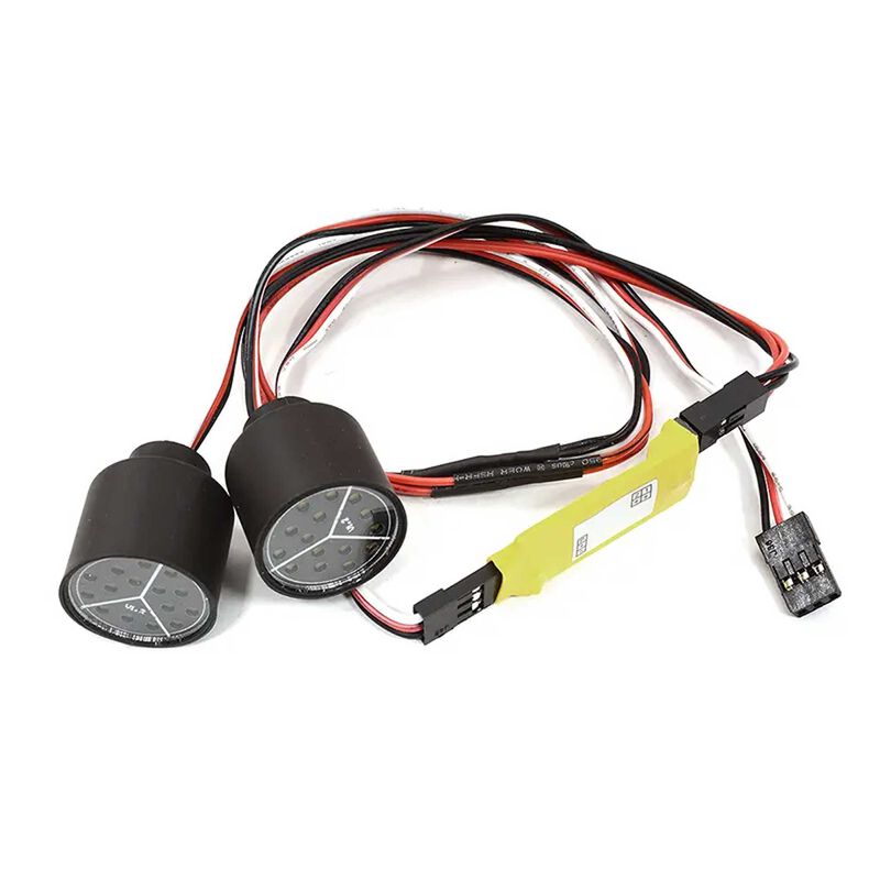 Bright LED Head Lights for 1/10 & 1/8 Scale RC
