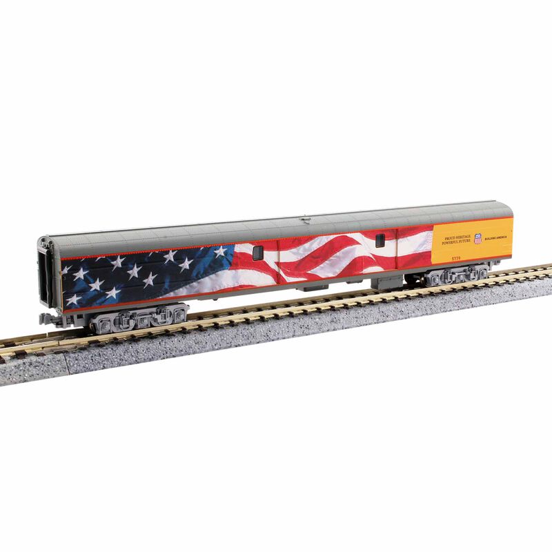 N Passenger Set w/Lighting, UP/Excursion Train (7)