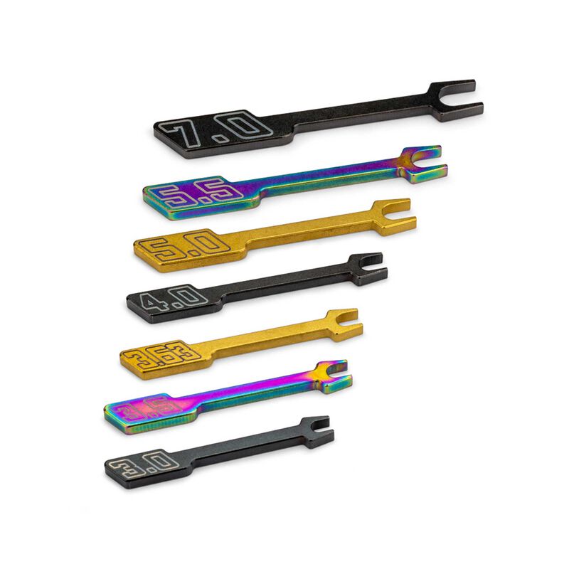 Steel Open Wrench Set