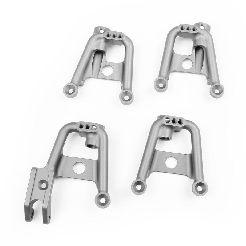 Shock Hoops, Clear Anodized: SCX10-II