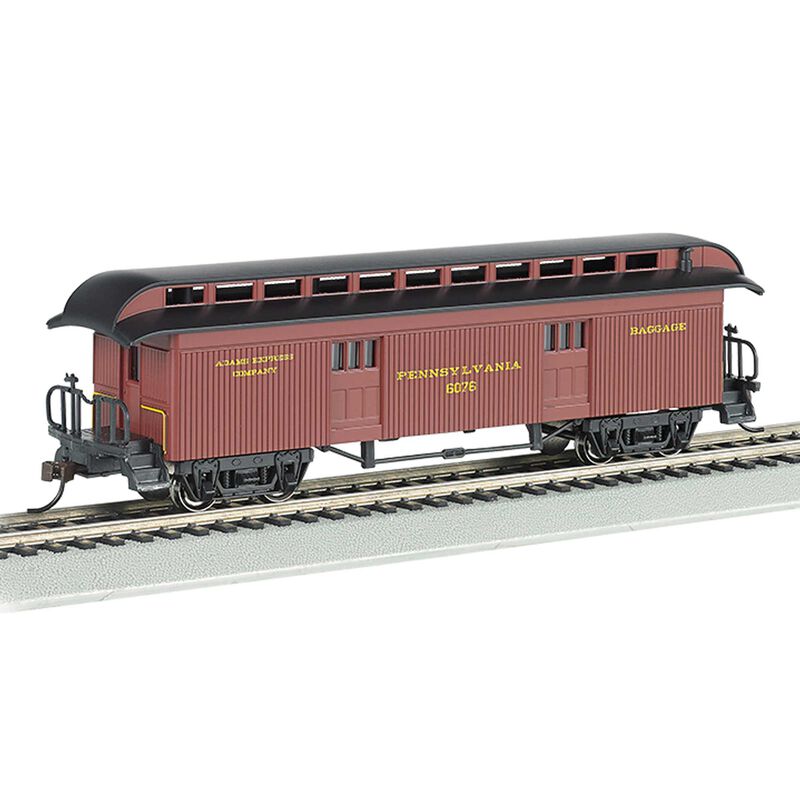 HO Old Time Baggage Car PRR